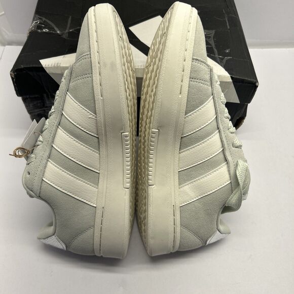 adidas Grand Court Alapha 00s Light Green Cream Silver Accents Women SZ 8.5 New - Picture 4 of 9